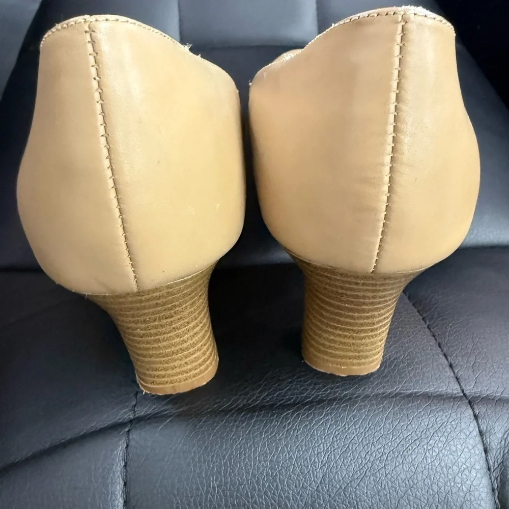 Partners Flex Bette Tan Comfort Pumps Size 7M